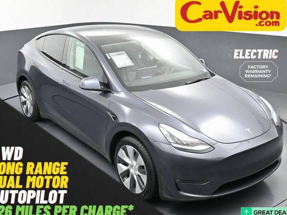 TESLA MODEL Y 2021 5YJYGDEEXMF139277 image